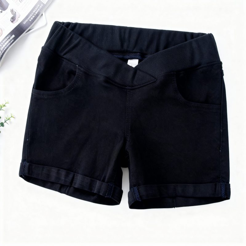 Shorts vêtements d'été taille basse maternité