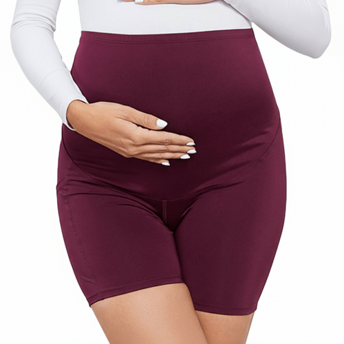 Leggings taille haute Gym pantalons courts Fitness grande taille femmes maternité