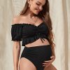 Maillot de bain de maternité deux pièces