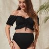 Maillot de bain de maternité deux pièces