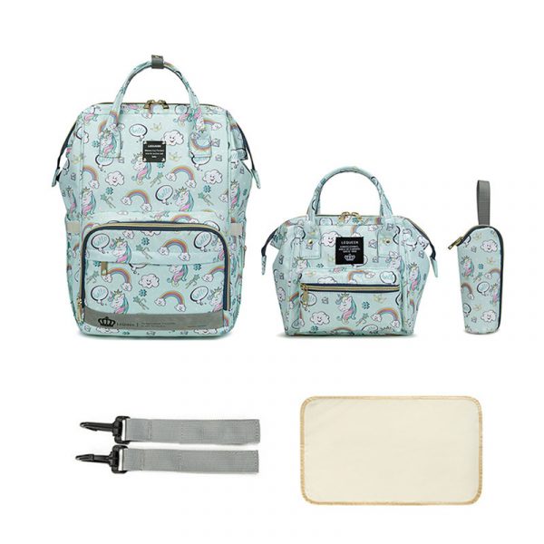 5 pièces en 1 ensemble luxe bébé sac à couches lit