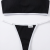 Ensemble lingerie femme : soutien-gorge sans armature et string sexy