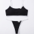 Ensemble lingerie femme : soutien-gorge sans armature et string sexy