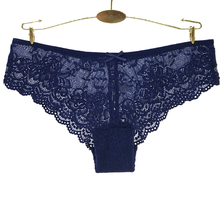 Culotte Sexy en Dentelle Fleurie