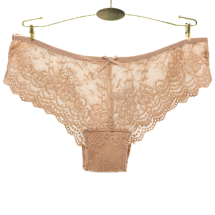 Culotte Sexy en Dentelle Fleurie