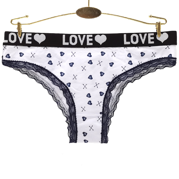 89505 (8) - Copie Culotte Bikini Confort Femme en Spandex et Coton