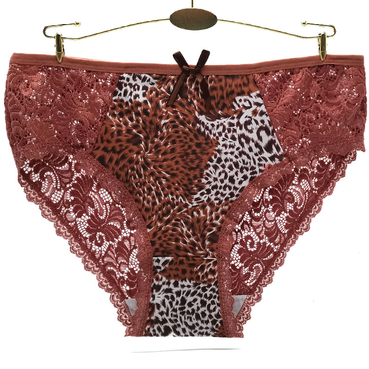 Culotte Sexy Femme Grande Taille en Spandex et Coton