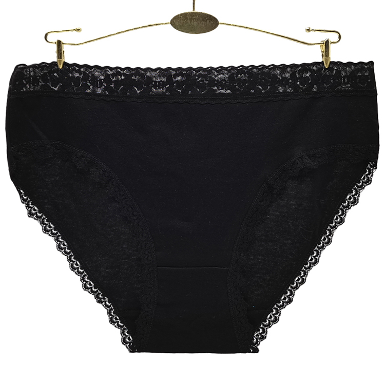 Culotte Femme Grande Taille en Coton et Spandex