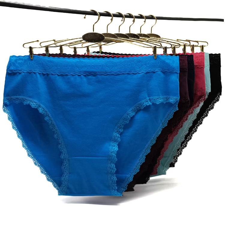 Culotte Femme Grande Taille en Coton et Spandex