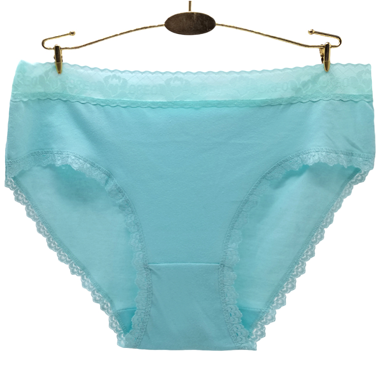 Culotte Femme Grande Taille en Coton et Spandex