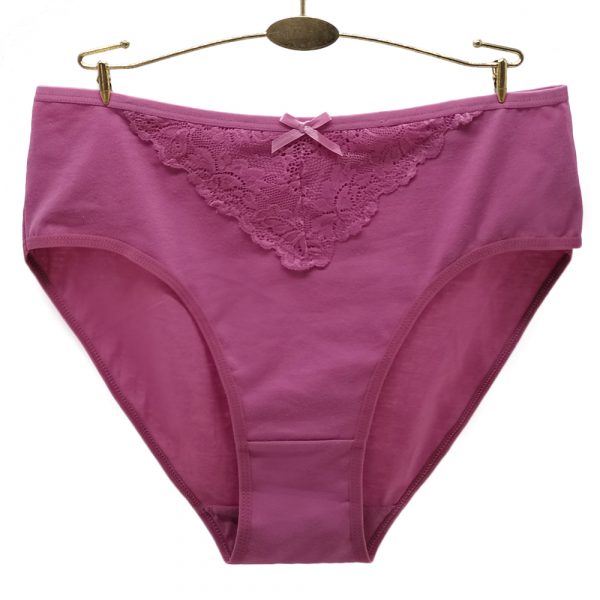 Culotte Femme Grande Taille en Spandex et Coton