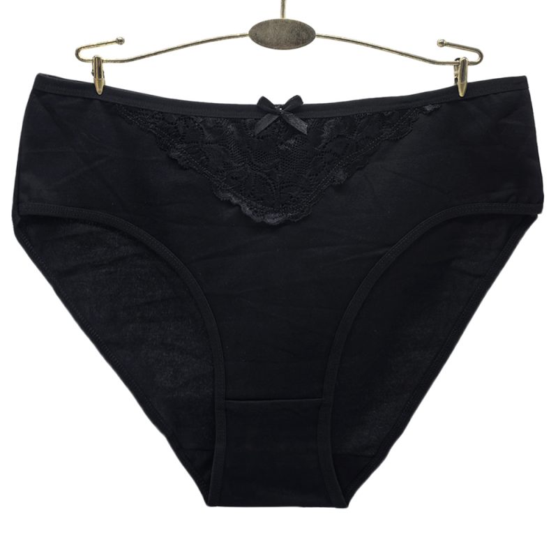 Culotte Femme Grande Taille en Spandex et Coton