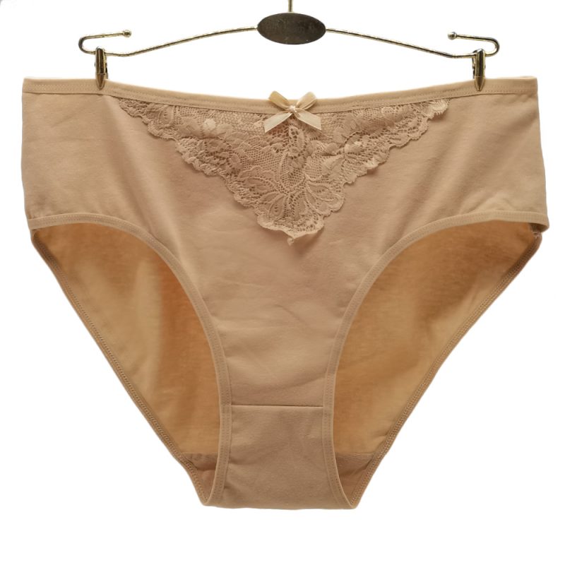 Culotte Femme Grande Taille en Spandex et Coton