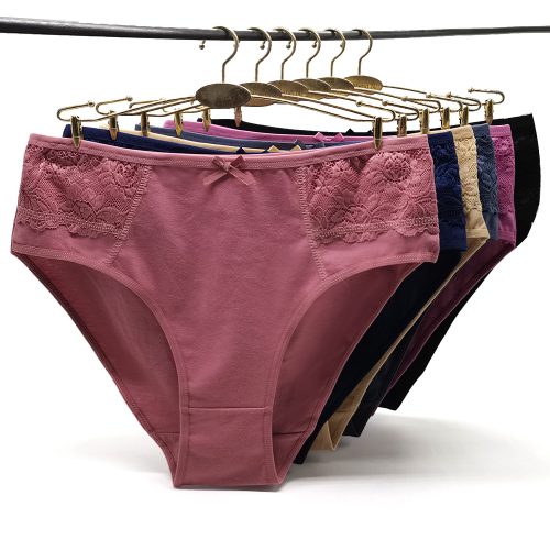 Culotte Femme Grande Taille en Spandex et Coton