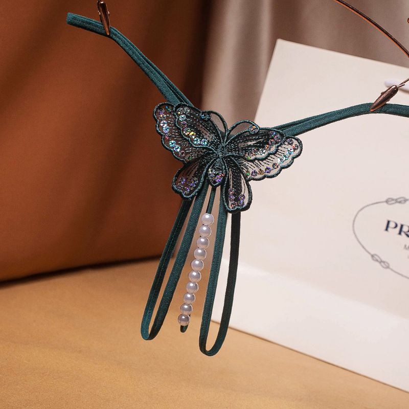 CQv6patg (1) String Sexy Papillon