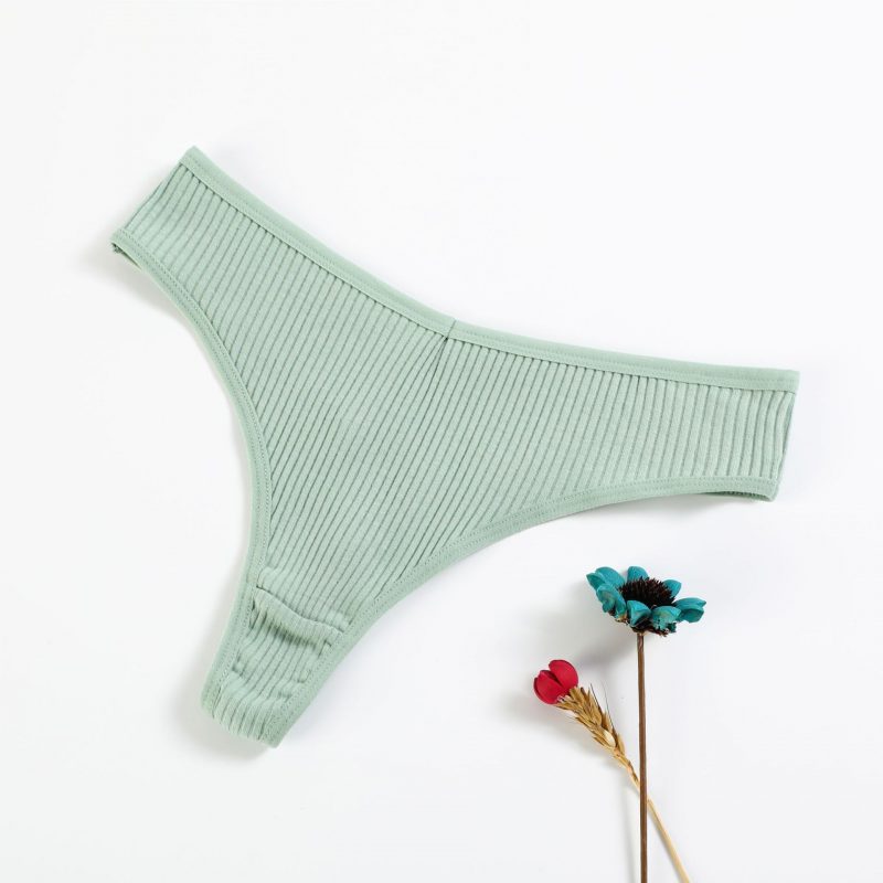 CXGBDSG Tanga taille basse en coton modal pour femmes