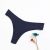 DESFG Tanga taille basse en coton modal pour femmes