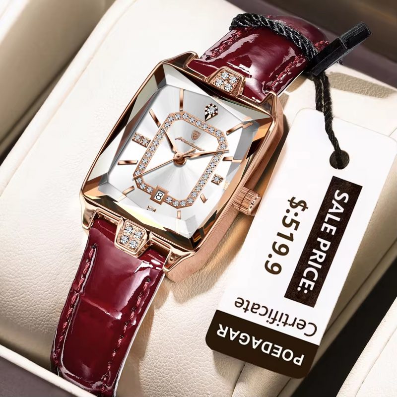 DUKMRT Montre de luxe pour femme POEDAGAR