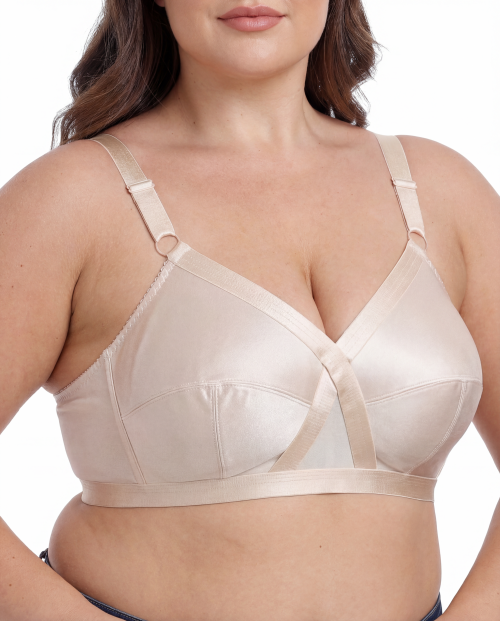 Soutien-gorge sans armature et   sans Fil Taille Plus