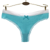 Tanga sexy en coton et spandex