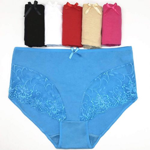 Culotte sexy en coton et spandex pour femme