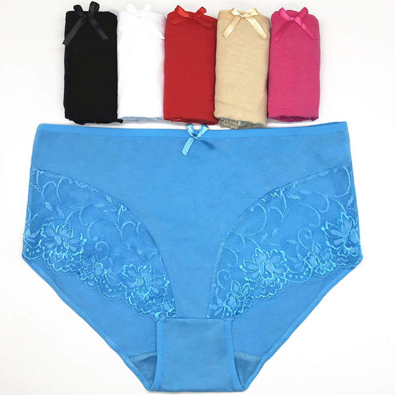 Culotte sexy en coton et spandex pour femme