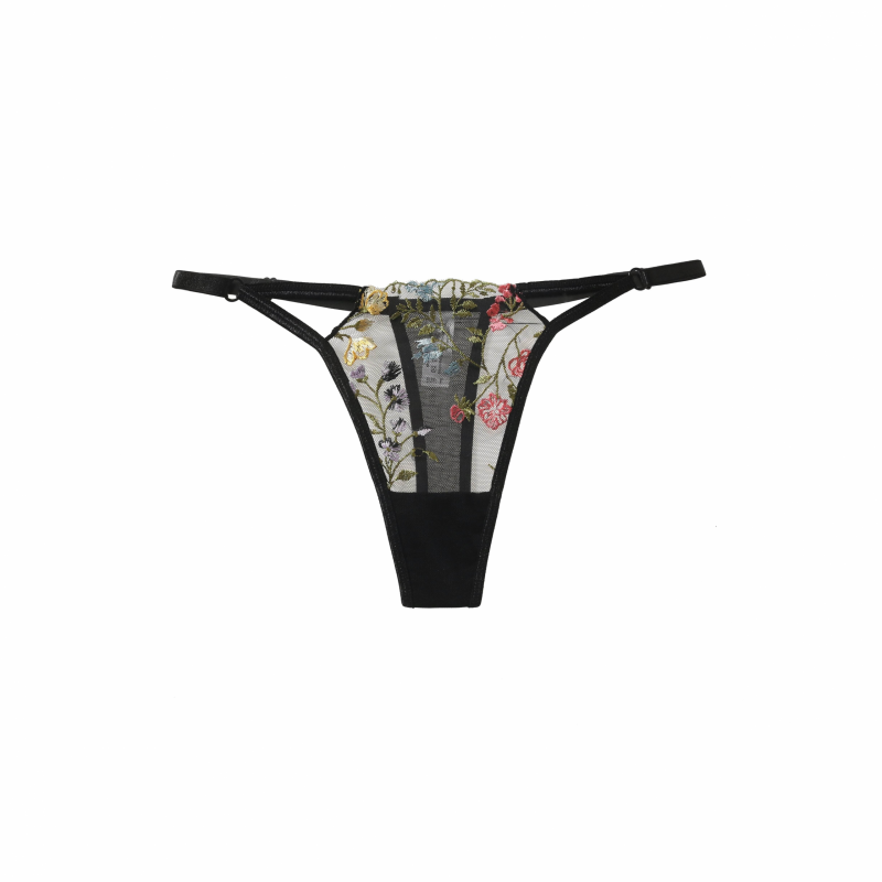 String sexy en dentelle pour femme