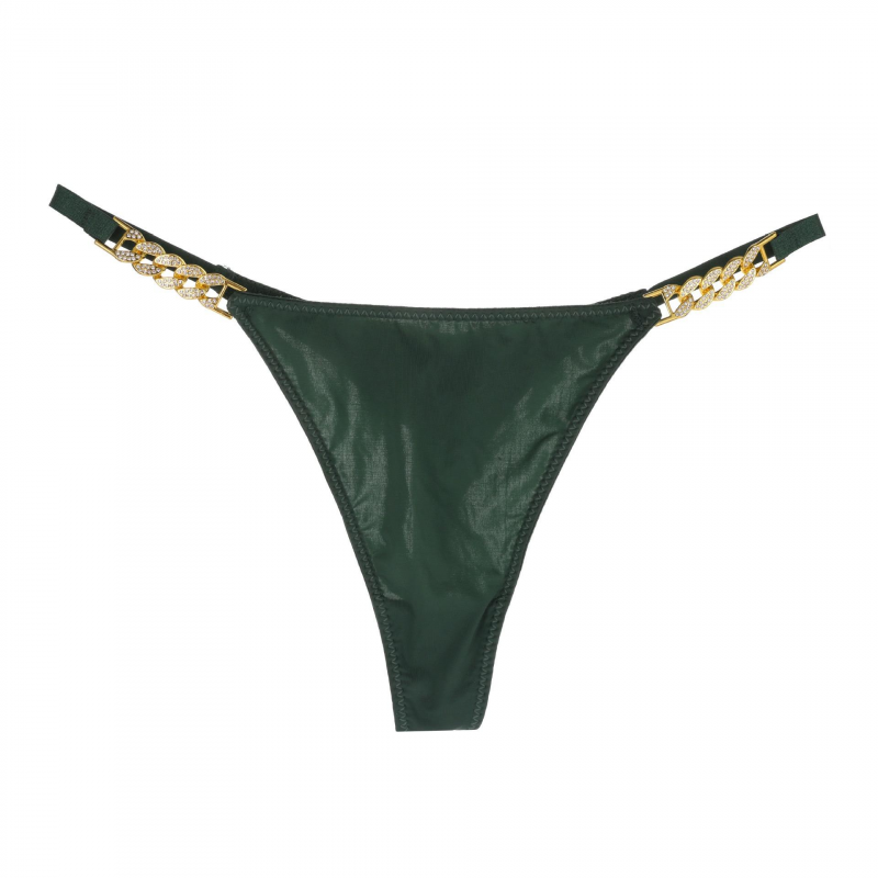 Culotte discrete diamanté