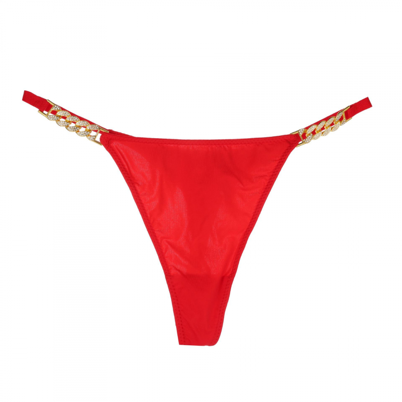 Culotte discrete diamanté