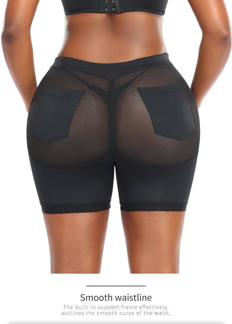 I7hNSvzQ Short gainant taille haute à fesses ouvertes