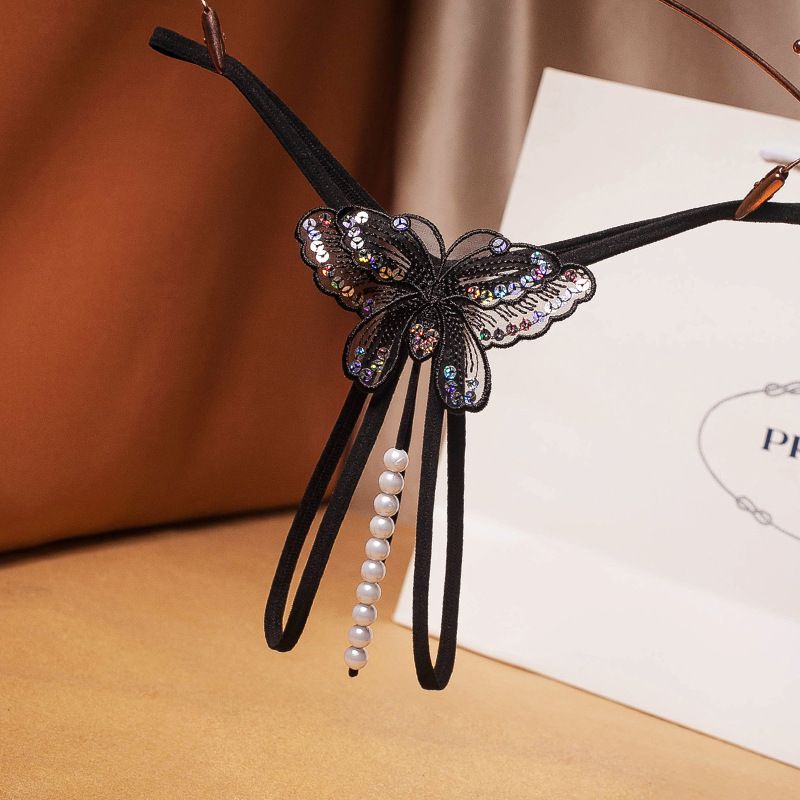 JZgl0zzg String Sexy Papillon