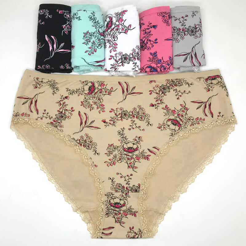 Culotte  sexy en coton pour femme