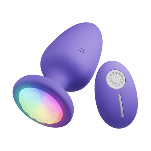 Plug Anal Vibrant Lumineux LED