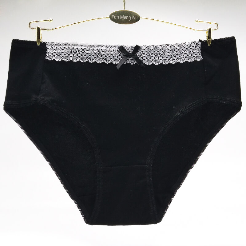 Culotte Sexy Femme Grande Taille en Spandex et Coton