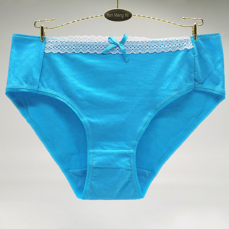 Culotte Sexy Femme Grande Taille en Spandex et Coton