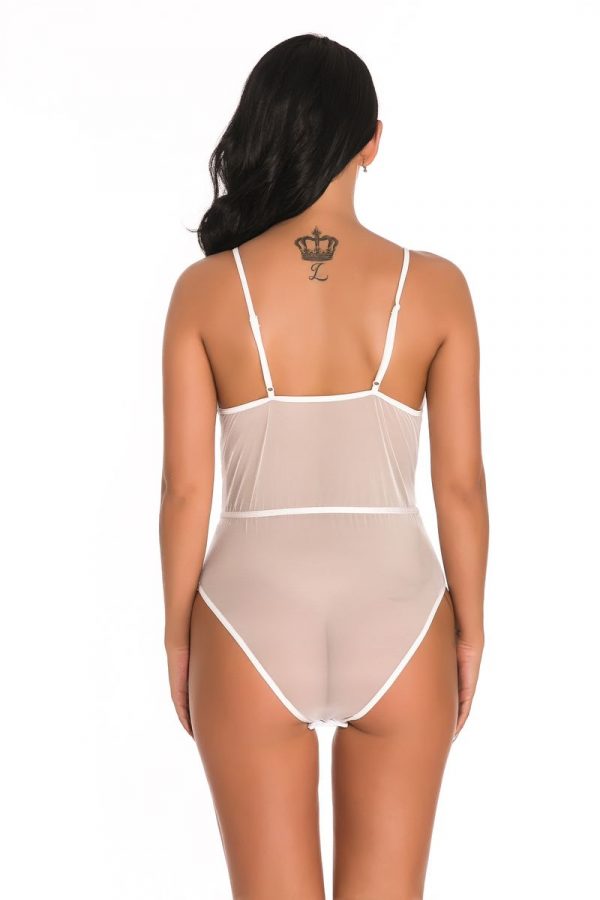 Body sexy en dentelle pour femme