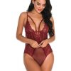 Body sexy en dentelle pour femme