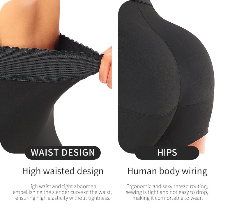 SOZos6yg Short gainant taille haute rehausseur rembourré