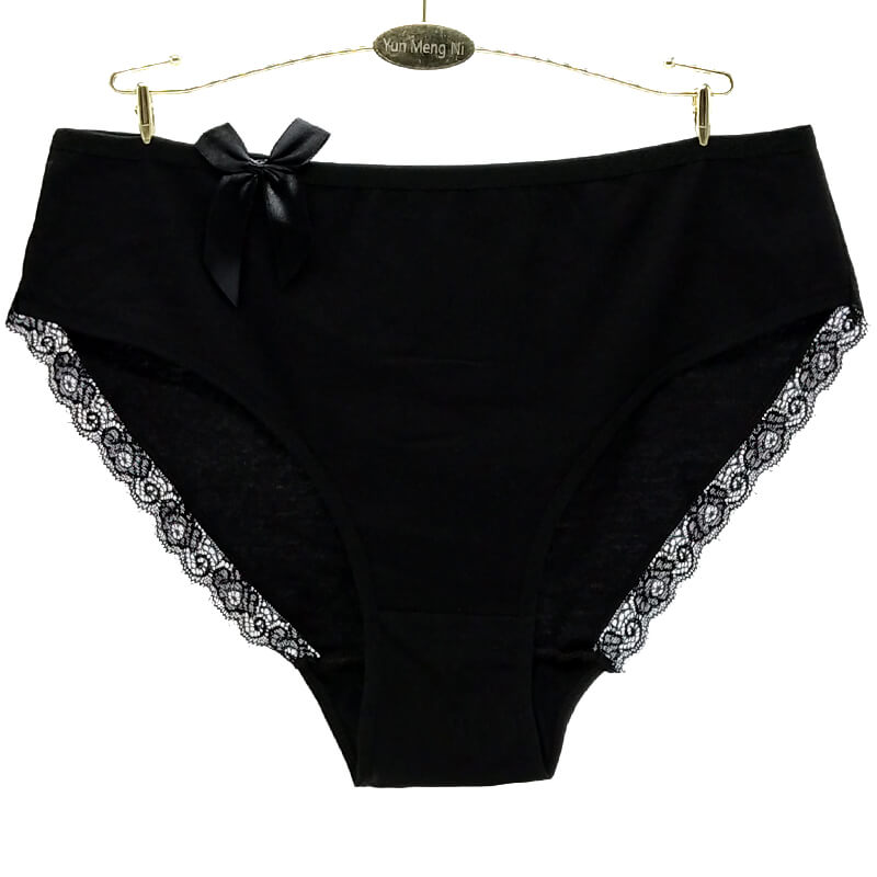 Culotte Sexy Grande Taille Femme en Spandex et Coton