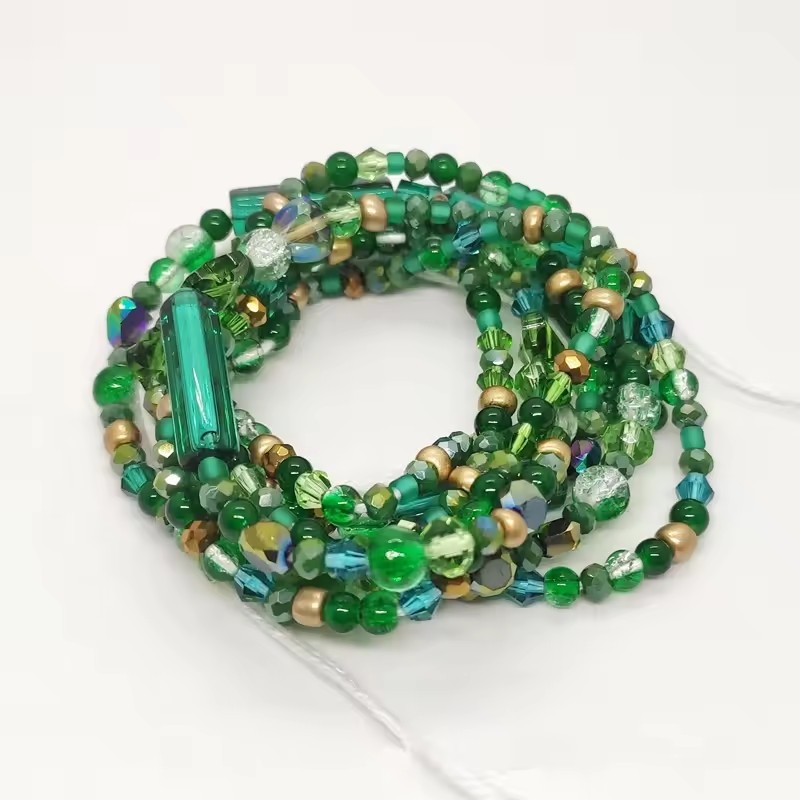 Chaîne de Corps en Acrylique Style Perlé pour Femme