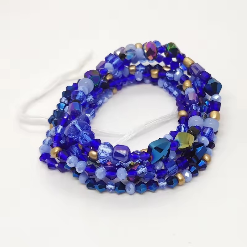 Chaîne de Corps en Acrylique Style Perlé pour Femme