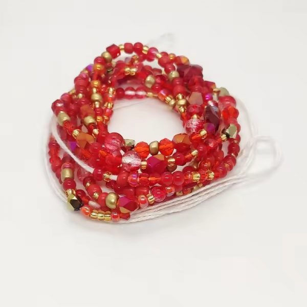 Chaîne de Corps en Acrylique Style Perlé pour Femme