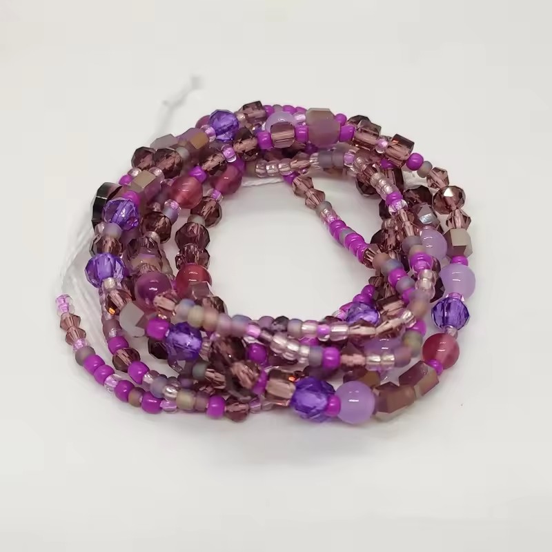 Chaîne de Corps en Acrylique Style Perlé pour Femme