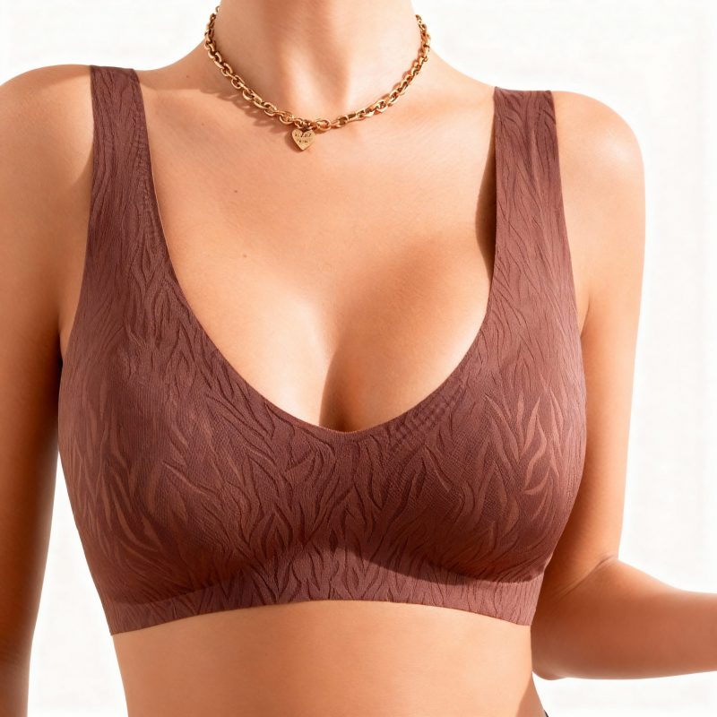 Soutien-gorge sans couture et sans fil