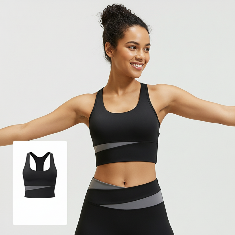 Haut de Sport Court Sans Coutures