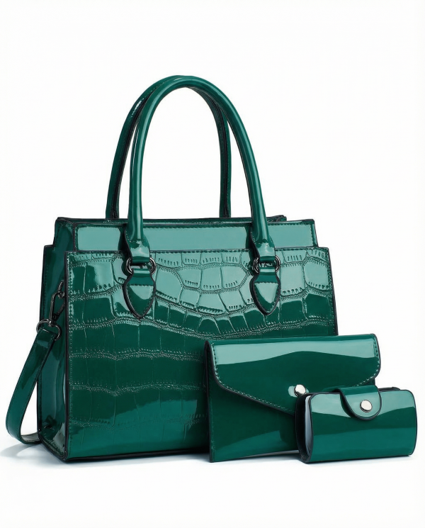 Sac fourre-tout femme en PU motif pierre