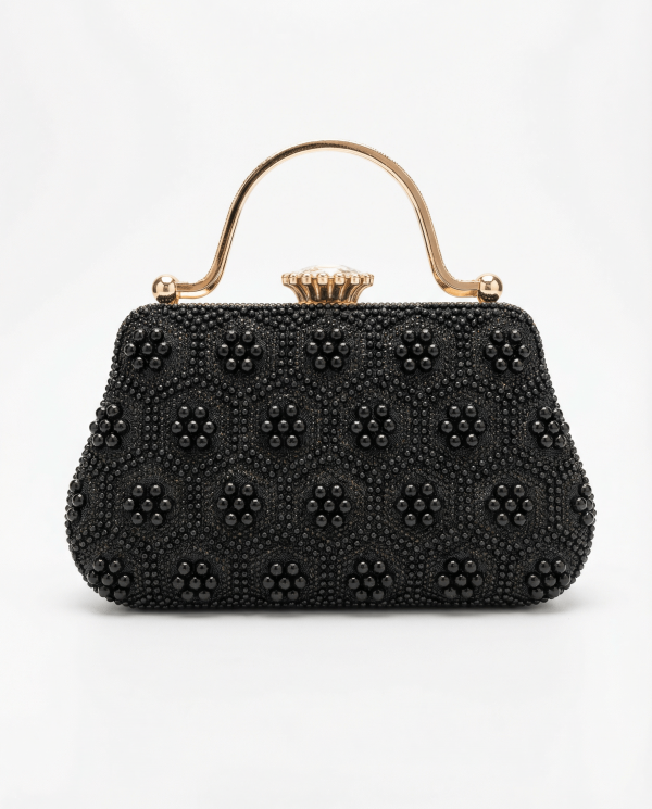 Pochette Rétro à Perles