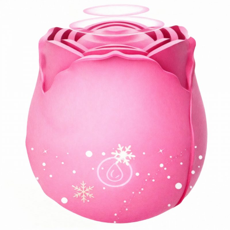 Vibrateur Rose à Succion Haute Fréquence