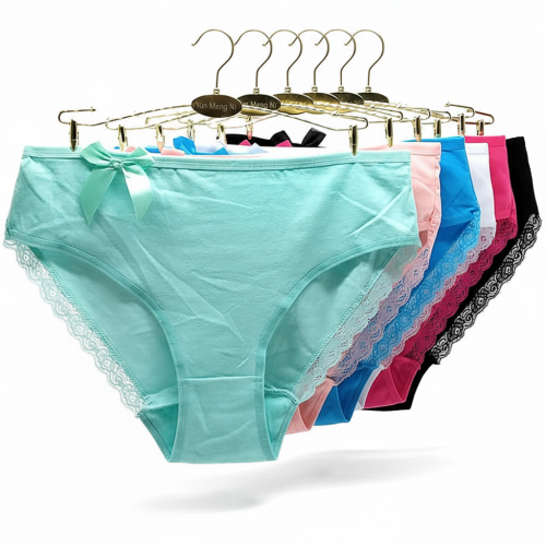 Culotte Sexy Grande Taille Femme en Spandex et Coton