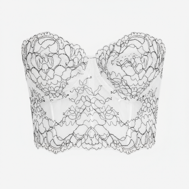 Corset Sexy Femme en Dentelle Vintage